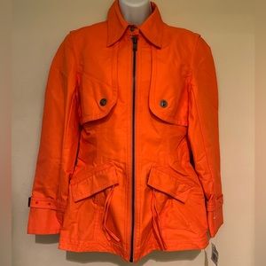 Tommy Hiltiger Orange coat size 6